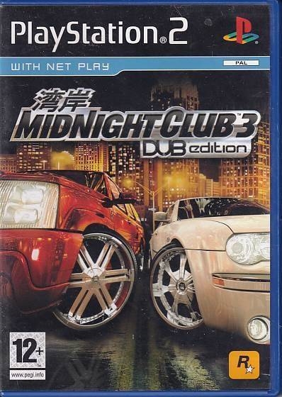 Midnight Club 3 DUB Edition - PS2 (B Grade) (Genbrug)